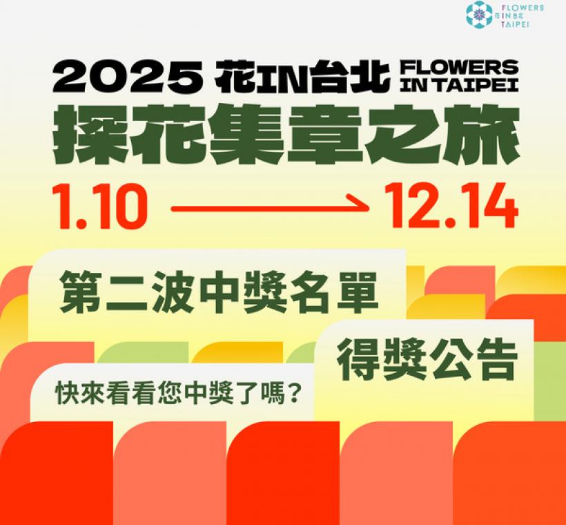 第二波中獎名單