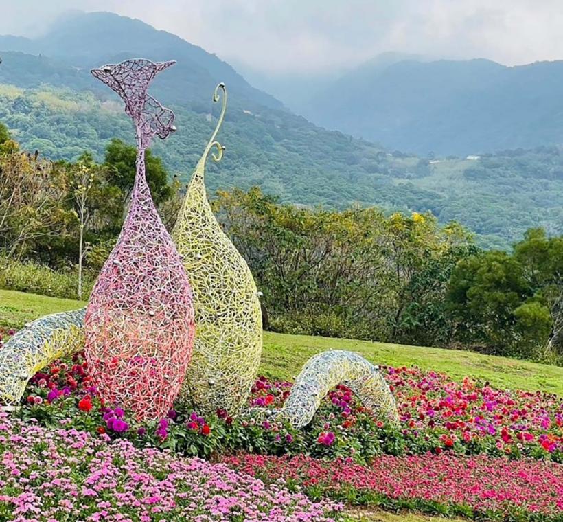 2024三層崎花海，撒部．噶照老師作品《循環力量》