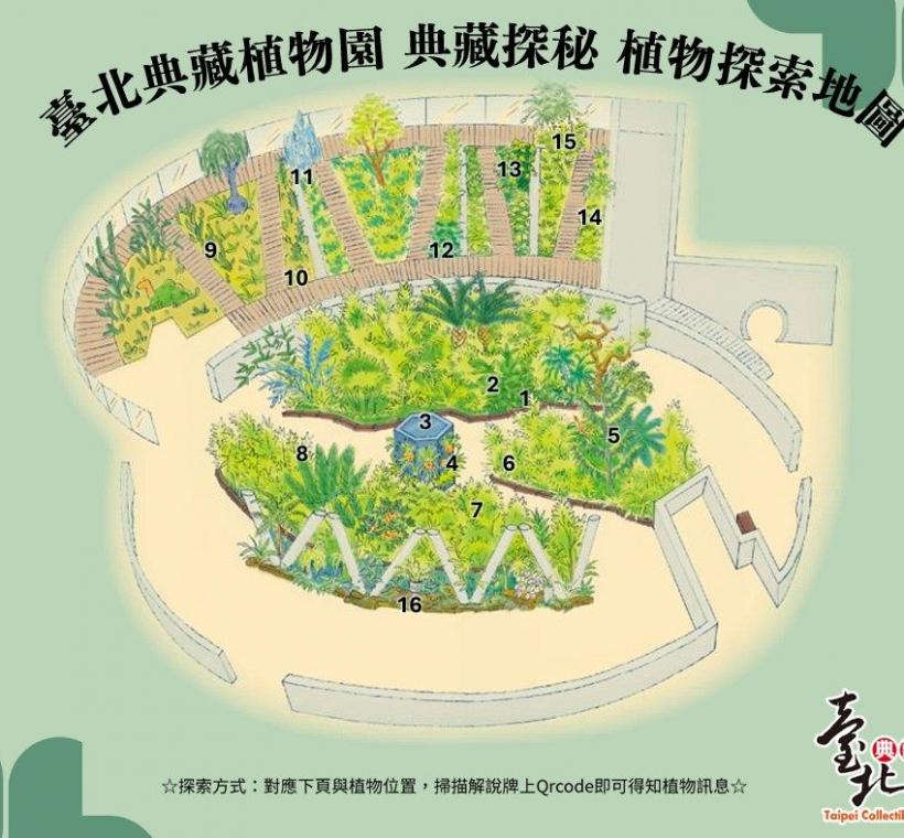 植物探索地圖帶您解密典藏植物園。