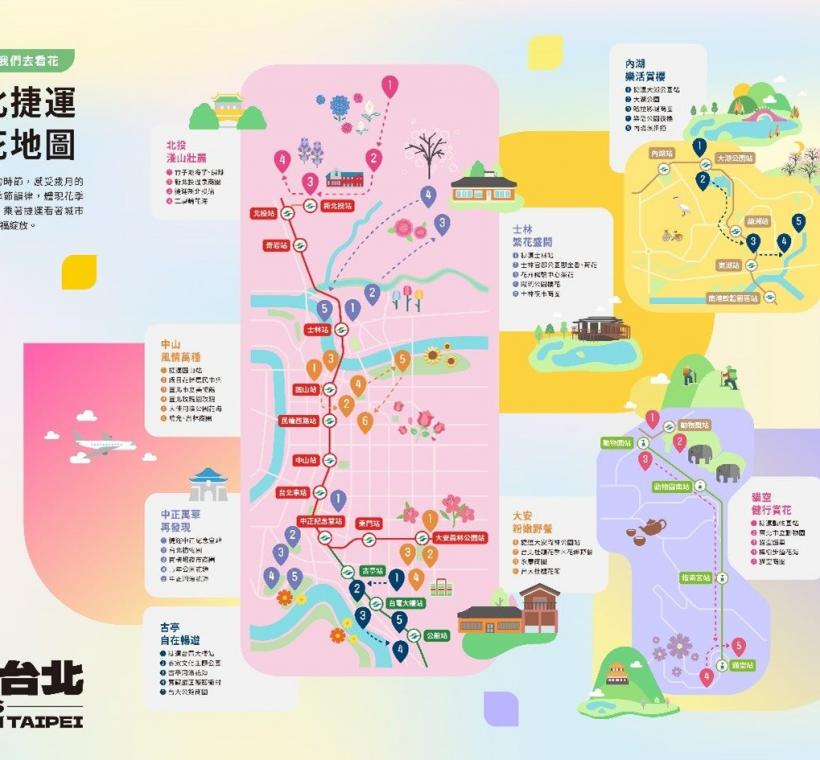 8條捷運賞花路線