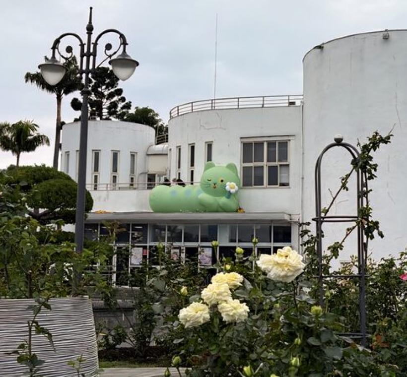 在玫瑰花海中捕捉園丁喵喵超萌身影！